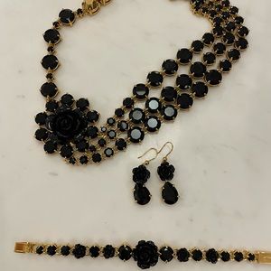 Vintage Prada costume jewelry set